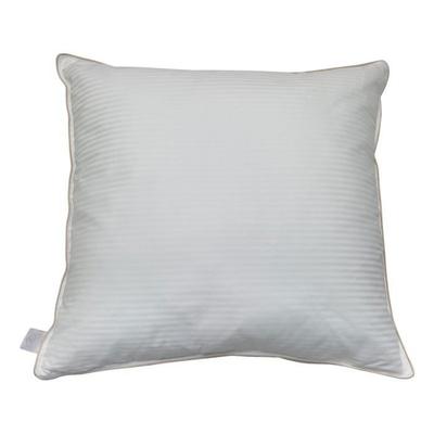 Pillow "Fjord Grand Hotel" with Removable Cover Soft Com'Duv Striped Cotton Satin Lestra - Pillow 65 X 65 Cm
