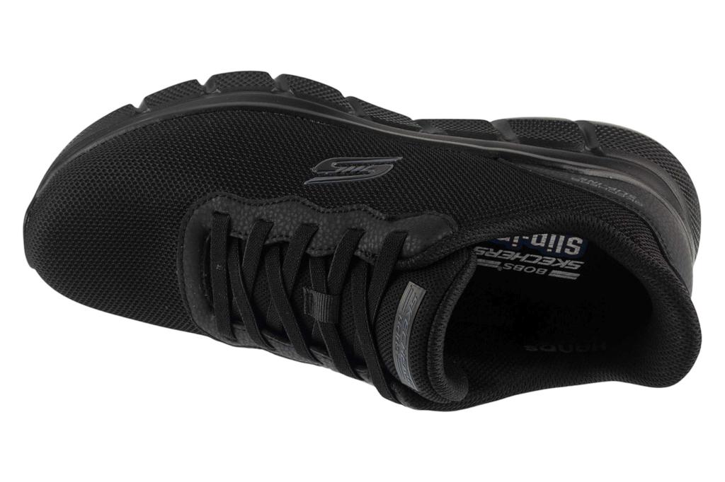 Skechers Bobs B Flex, Mens Black Sneakers
