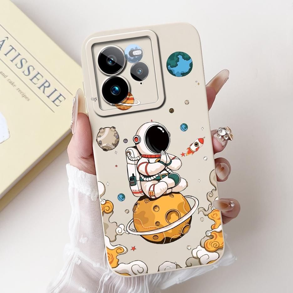 For Realme GT7 Pro 5G Case RMX5010 Cute Fashion Cartoon Cover Soft TPU Phone Case For Realme GT 7 GT7 T GT7T 5G Back Cover Coque