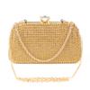 Diamanten Abendtaschen für Damen Silber Gold Luxus Umhängetaschen Hochzeitsparty Bankett Clutch Tasche Einfache Strass Handtaschen