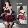 Sailor Uniform Sexy JK Skirt and Top School Sexy Summer High School Girl Adorable Costume Black Check [Deelltyle] Cosplay, Cosplay, Uniform, Set,