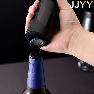 JJYY Magnetischer Automatischer Bierflaschenöffner mit Kapselheber, Keine Beschädigung der Kapsel, Ideal für Picknick, Camping, Grillen & Reisen