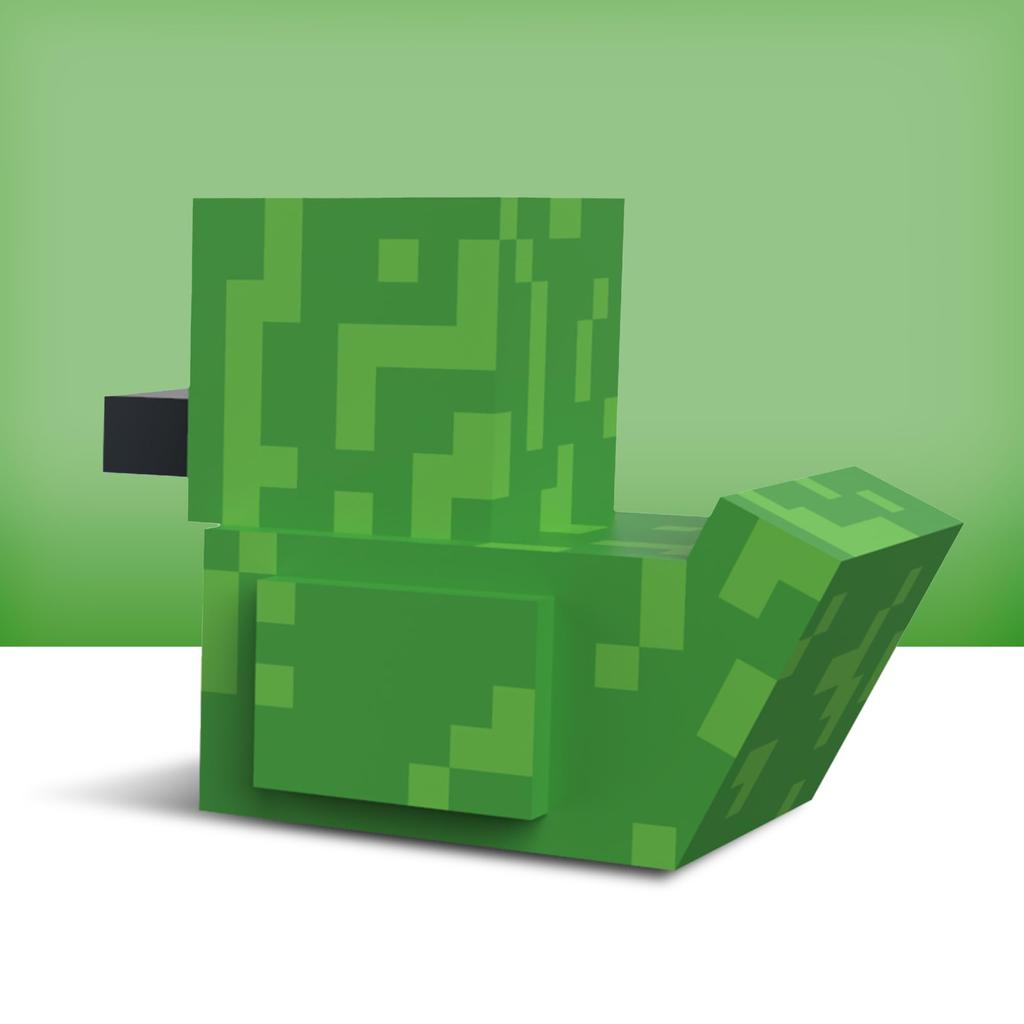 TUBBZ 1st Edition Creeper Collectible Vinyl Rubber Duck Figure - Official Minecraft Merchandise - TV, Movies & Video Games
