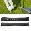 Golf Alignment Stick Cover, PU Golf Alignment Stick Holder Headcover Watertight Protection Cover for Aiming Exercise