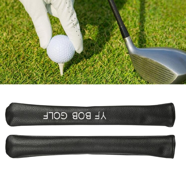 Golf Alignment Stick Cover, PU Golf Alignment Stick Holder Headcover Watertight Protection Cover for Aiming Exercise
