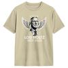 Humorous Lou Holtz RIP TShirts Men Round Collar Cotton T Shirts  Short Sleeve Tees Plus Size Clothing