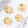 Conectores de Colgante de Latón Chapado en Oro de 18 Quilates Para Suministros de Joyería, Soporte de Colgante Para Colgante, Accesorios para la Fabricación de Joyería DIY