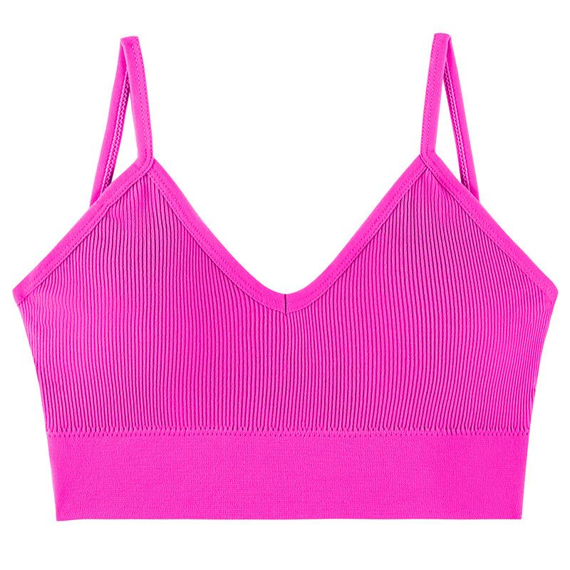 Seamless Deep V Large Size Base Sling Vest Female Sexy Beauty Back Anti-light Tube Top, Chest Wrap and Seamless Versatile Underwear