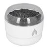 Flame Essential Oil Diffuser 280ml Humidifier 7 Color LED Light Quiet Aromatherapy Diffuser for Home Bedroom Office
