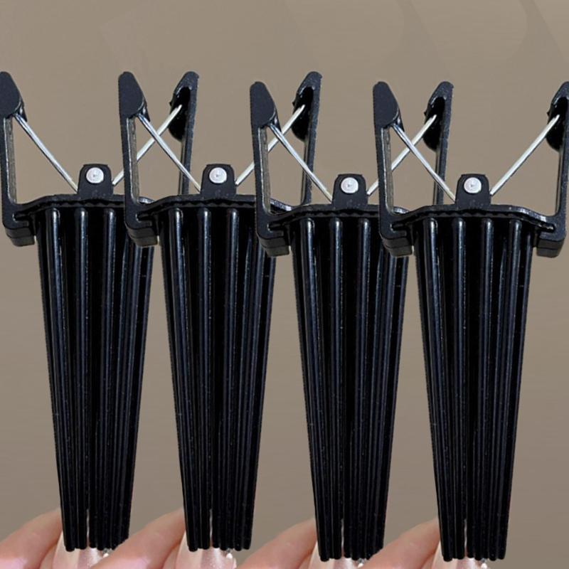 Quick Styling Fluffy Hairpin Volumizing Hair Clips Styling Tools No Heat Bangs Curling Roller Fixed Shape Korean Unisex Headwear