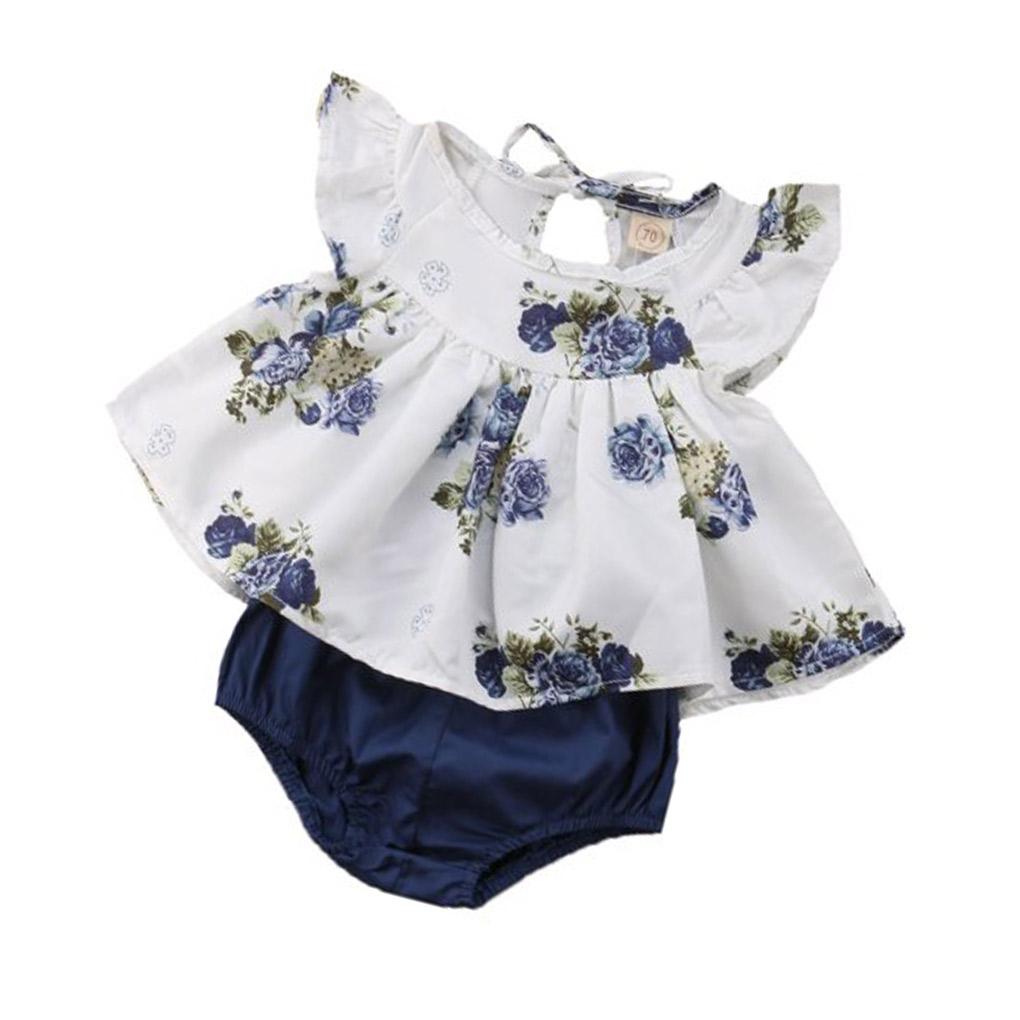 

Детский костюм с принтом и рюшами для младенцев 80cm