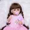 KEIUMI 55cm Reborn Baby Dolls Looks Like Princess Full Vinyl Can Bathe Babies Doll Newborn Girl Playmates Christmas Birthday Gifts