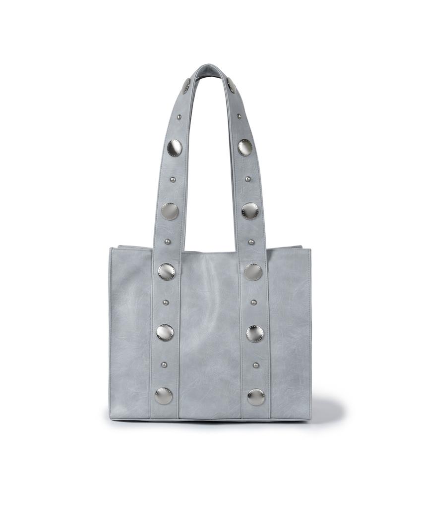 Iugamakaras Big Studded Shopper Bag (Sky Blue)