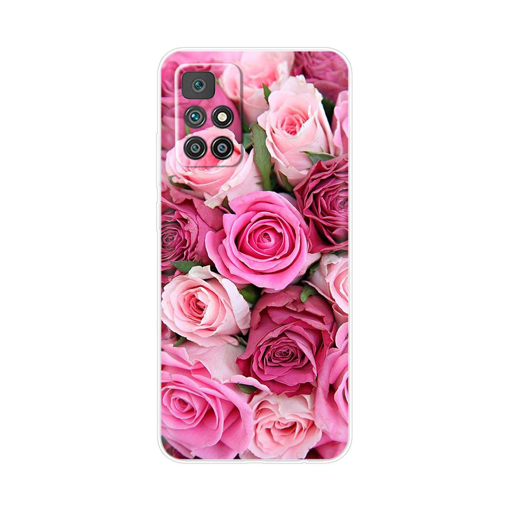 For Xiaomi Redmi 10 Case Shockproof Silicone Soft TPU Fundas Cases For Xiaomi Redmi 10 2022 Cover Coque Redmi10 Global 6.5 Inch