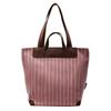 Retro large-capacity casual handbag women's new striped shoulder bag commuter underarm tote bag