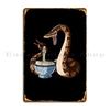 Funny Japanese Kawaii Ramen Snake Ball Python Metal Plaque Classic Funny Printing Create Kitchen Tin Sign Poster