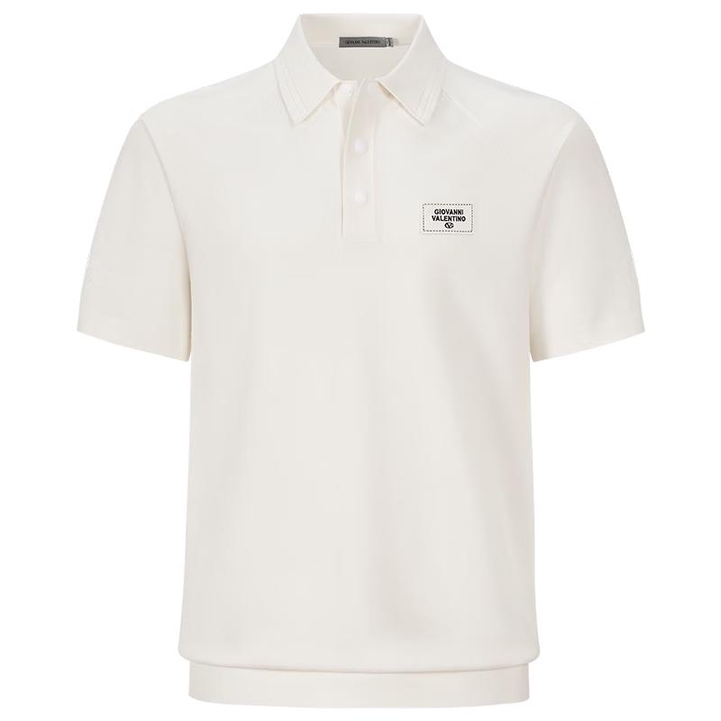 GIOVANNI VALENTINO Men's Summer Cool-Touch Polo Shirt