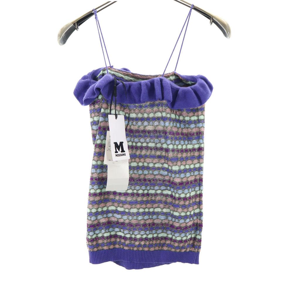 unused Missoni made in Italy knit camisole 38 Purple Women Used