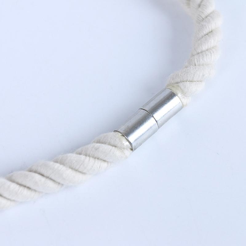 2 szt. Magnetyczne podwiązki do zasłon Ręcznie tkane kwiatowe klipsy do zasłon Boho sznurkowe podwiązki do zasłon Dekoracje domu