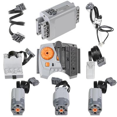 Zestaw silników BrickBounty 9-w-1 z funkcjami Power Functions, Zestaw silników do klocków STEM i funkcje sterowania dla klocków MOC