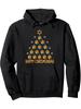 Unisex Festive Christmas & Chanukah Hoodie-Happy Chrismukkah Print, Adjustable Drawstrings, Comfortable Pullover with Pockets, Casual Long Sleeve Swea