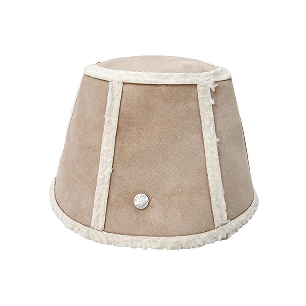 Thicken Fisherman Cap Soft Panama Hat Casual Warm Cap  for Women