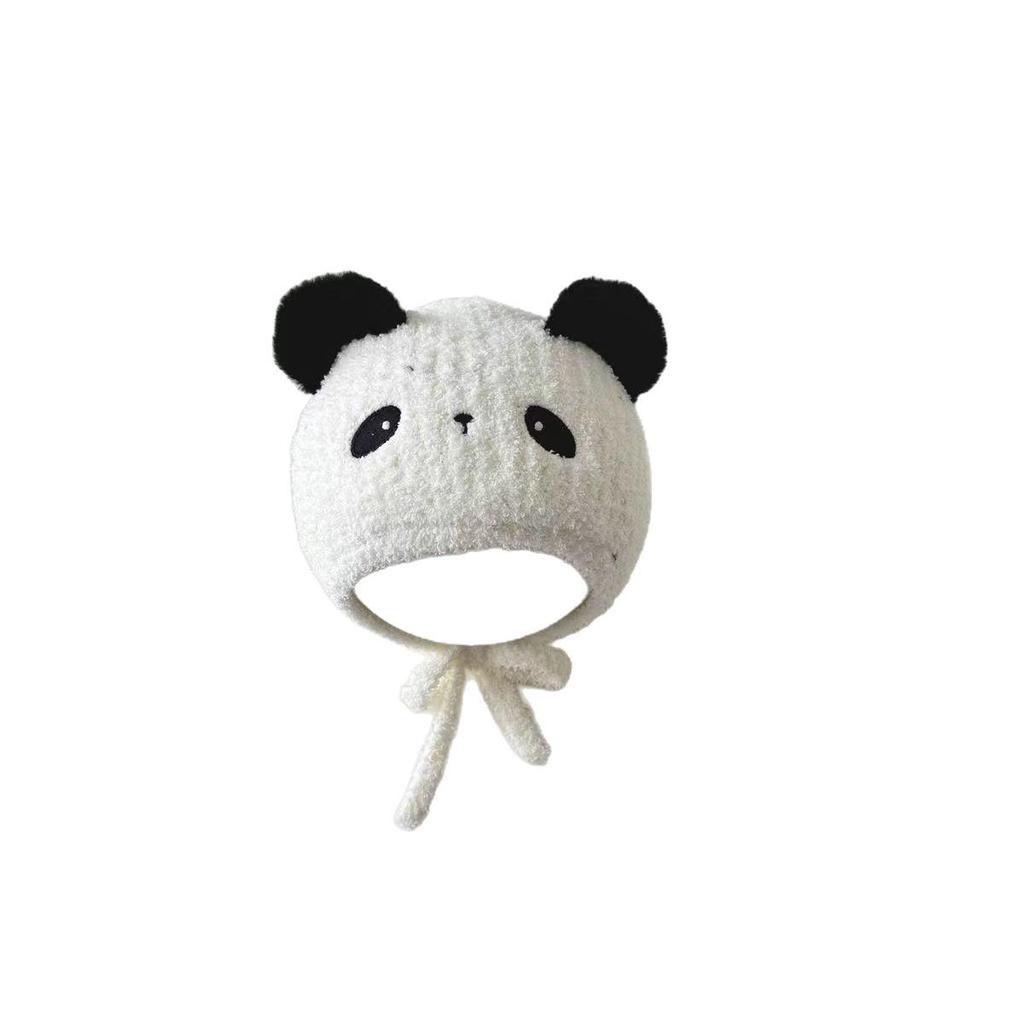 Korean Style Winter Warm Cartoon Knit Pullover Hat for Boys and Girls