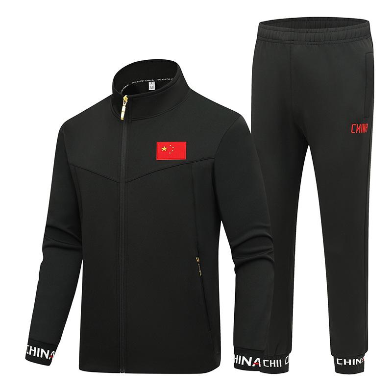 

Спортивный костюм мужской и женский спортивный тренировочный беговой комплект из двух предметов L-165