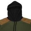 Autumn Winter Hoodie Men's Jacquard Color Blocked Hoodie Long Sleeved Hooded Pullover Casual Hoodie