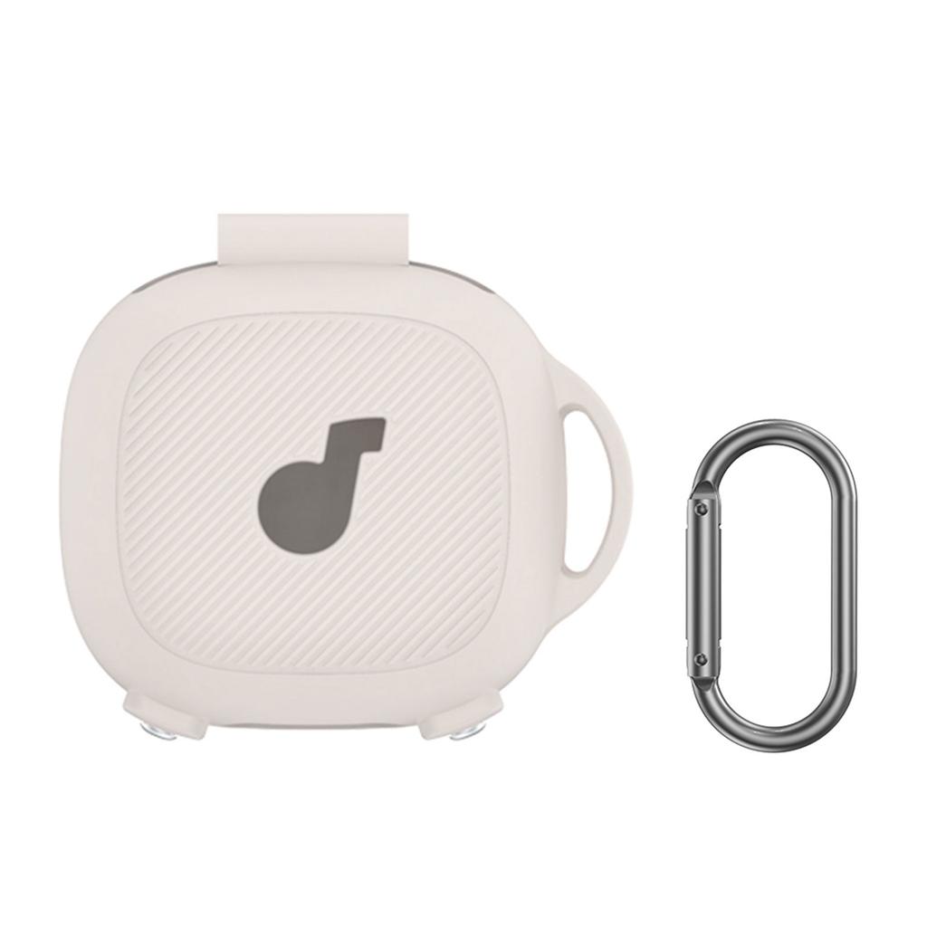 Upgrades Earbud Storage Case Silicone Earbuds Holder Earbud Silicone Protector Portable Case for Soundcore Sport 20