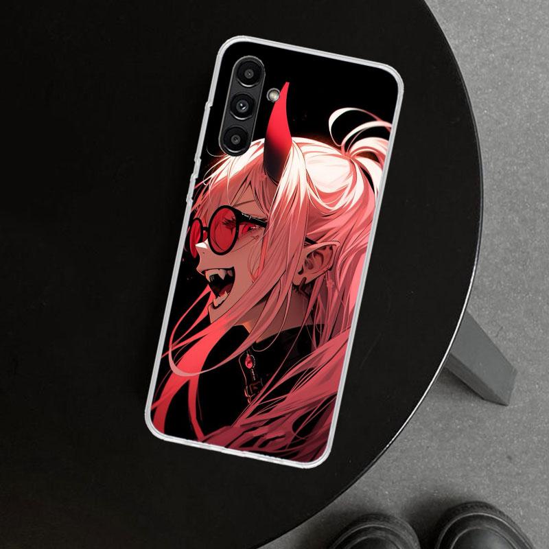 Chainsaw Mans Power Phone Case Cover for Samsung Galaxy A17 A16 A26 A36 A56 A57 A37 A15 A25 A35 A55 A14 A24 A34 A54 A13 A23 A33