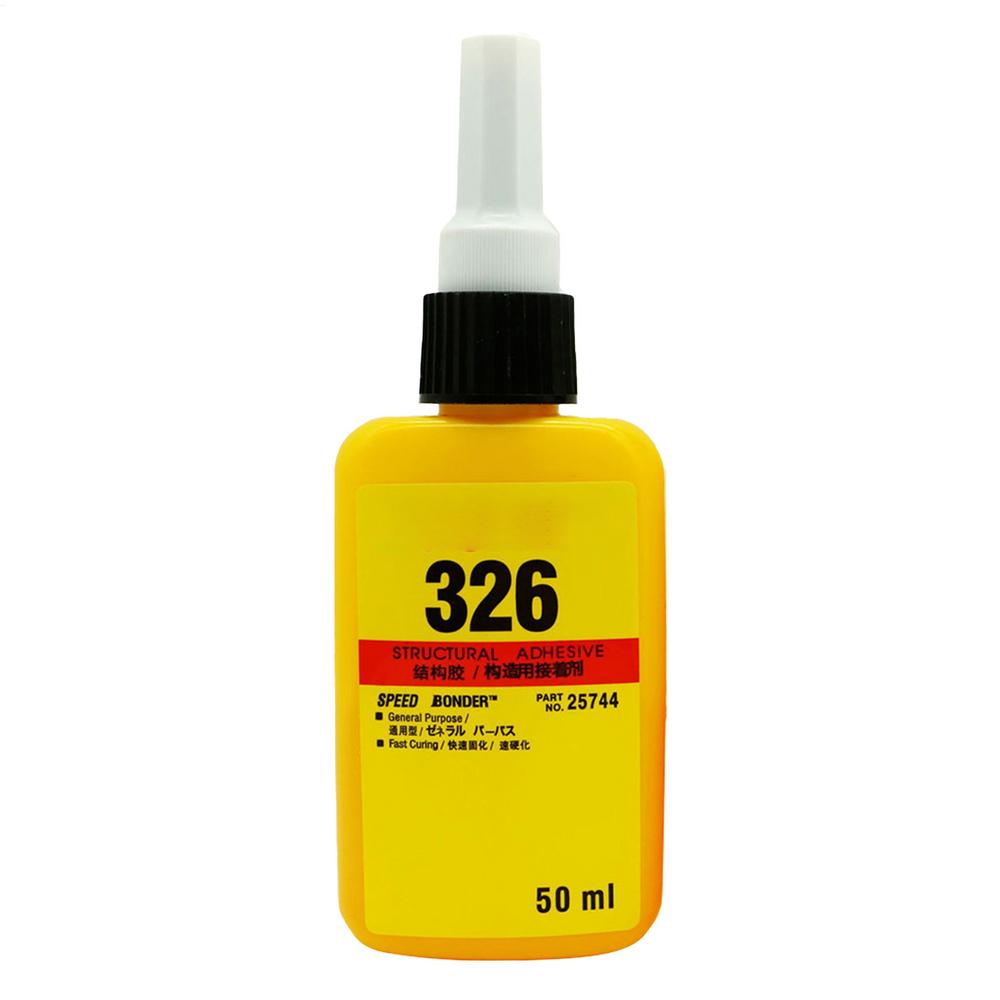 

50ml High-strength Structural Adhesive 326 Vibration Flexing Resistant Metal Glass Adhesive For automotive Rearview Mirror Seat