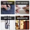Door Lock Hardware Safe Security Tool Home Privacy Portable Door Lock