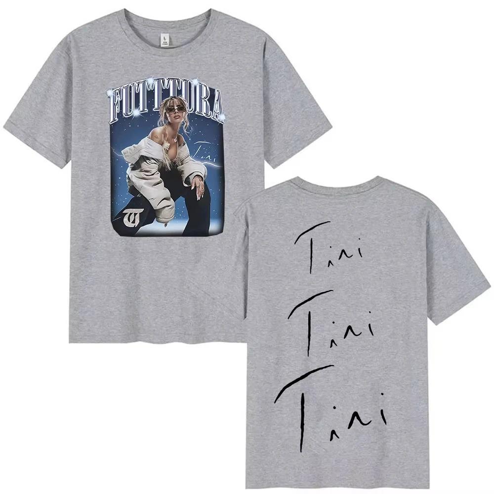 TINI STOESSEL Futura 2026 Tour Nuovi Album Fantasia Maglietta Unisex Moda Stile Harajuku Manica Corta Cotone Streetwear Maglietta