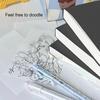 A6 Blank Draft Notebook, 250 Sheets, Easy To Peel Pages, Sketchbook for Painting and Writing