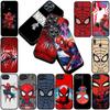 Phone Cover for Motorola Moto G86 G57 E14 E15 G14 G34 G35 G84 G24 A54 G15 Power E22 Casing Soft Case Spider Man Marve Spiderman