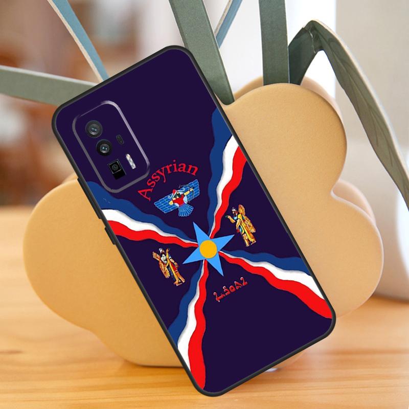 

Чехол Assyria Flag Assyrian для Xiaomi 14 13 Ultra 11T 12T 13T Pro 12 Lite POCO F6 F5 X6 M6 Pro X5 X3 F3 M5s POCO X4 Pro 5G