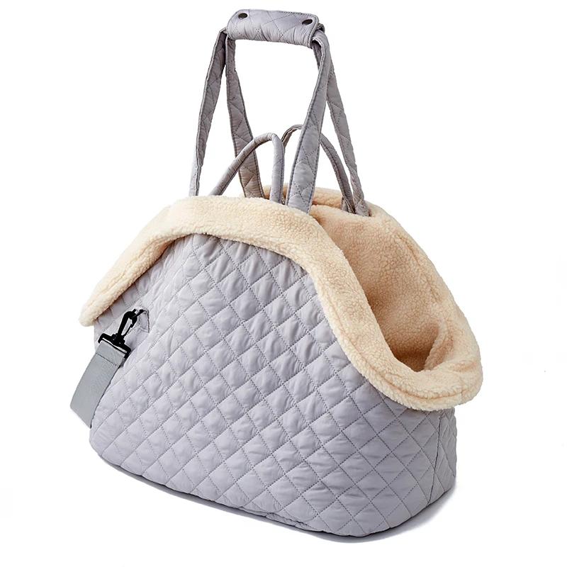 

Fashion Cat Dog Handbag Soft Warm Dog Carrier Bags For Dogs Cats Big Capacity Light Weight For Small Dogs Outdoor Supplies pet less 7.5kg