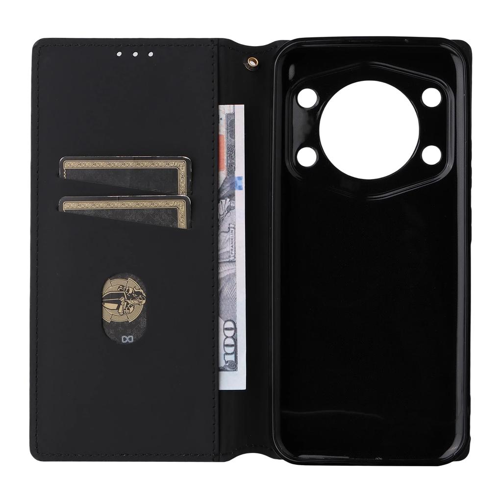 Pro Cubot A30 Pouzdro Peněženka Kosočtvercový Potisk Kožený Kryt na Telefon