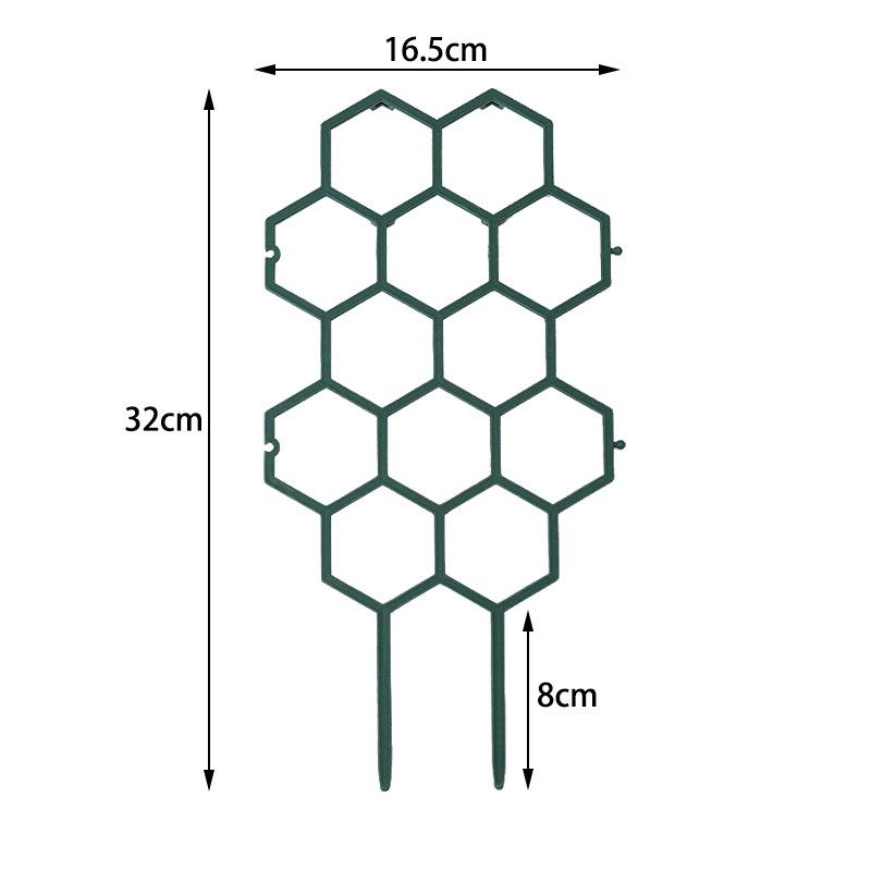 Plastic Support Trellis 1 5Pcs Honeycomb Design For Potted Plants Encourages Upright Vine And Flower Growth A1