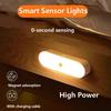 High Power Smart Motion-Sensing Light Strip Plug-in or Rechargeable Automatically Illuminates At Night Cabinet Light Hallway Light Bedroom Light