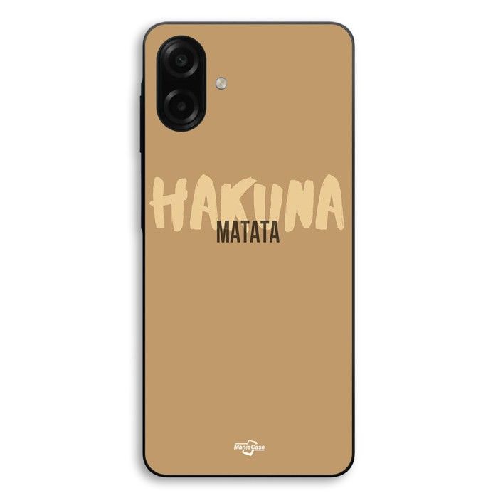 Coque Pour Samsung Galaxy A07 hakuna matata roi lion anime Maniacase