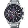 Edifice Chronograph EQS-900DB-1A Men's Watch, Solar, Black & Silver