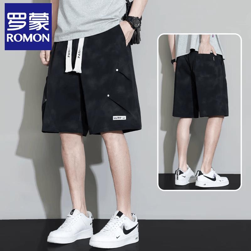 Men s Ice Silk Casual Shorts XL