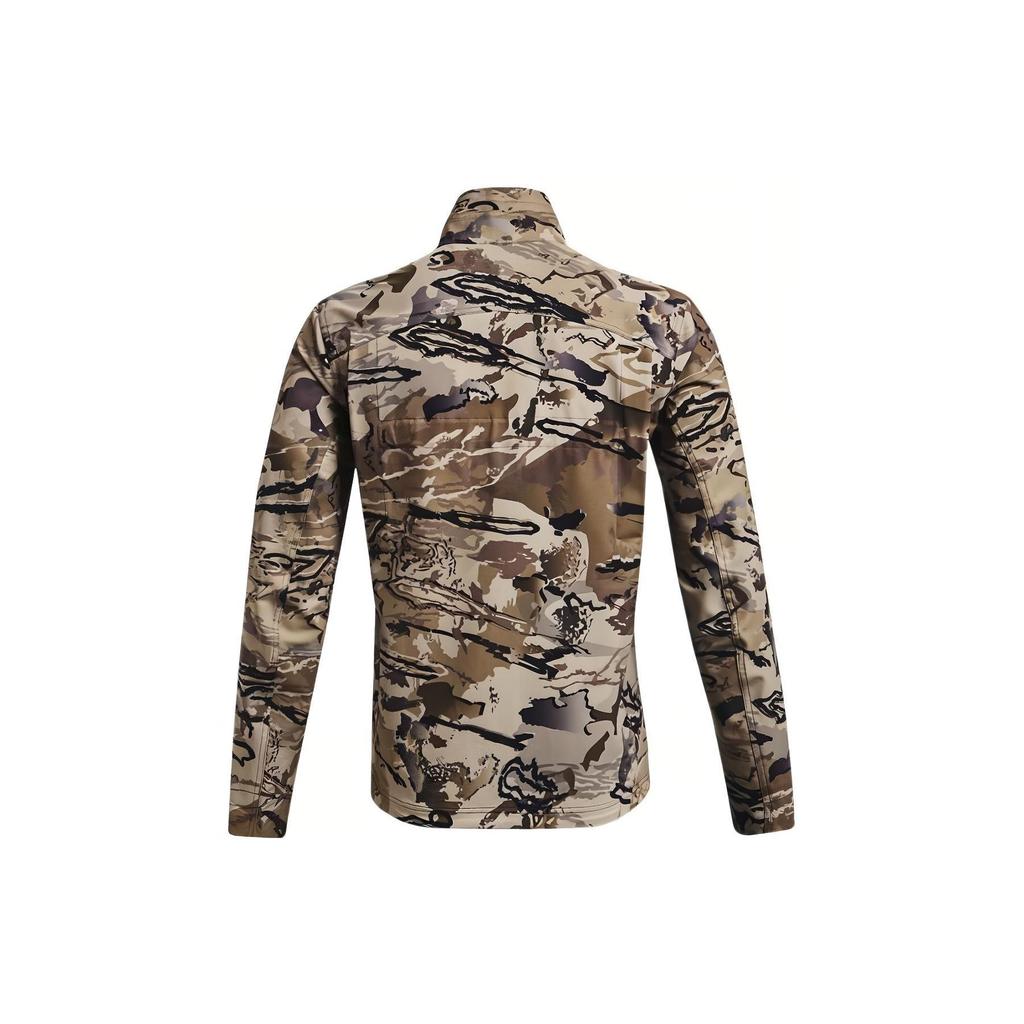 Under Armour Camouflage Stand Collar Sports Jacket Men Jackets Multicolor 1365607-999