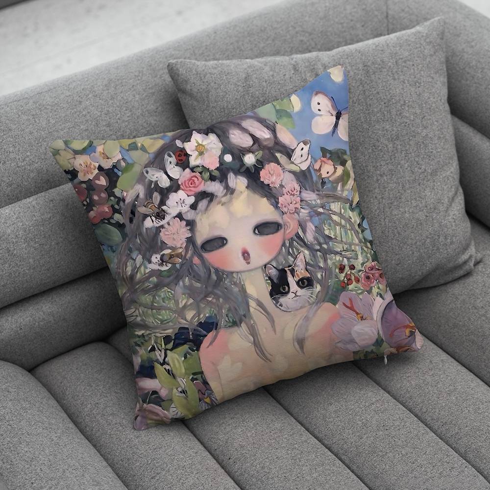 A-Aya T-Takano A-Kunst Kissenbezug Kissenbezug Zuhause Sofa Kissen Autokissen Kissenbezug Büro Kissenhülle Kissen