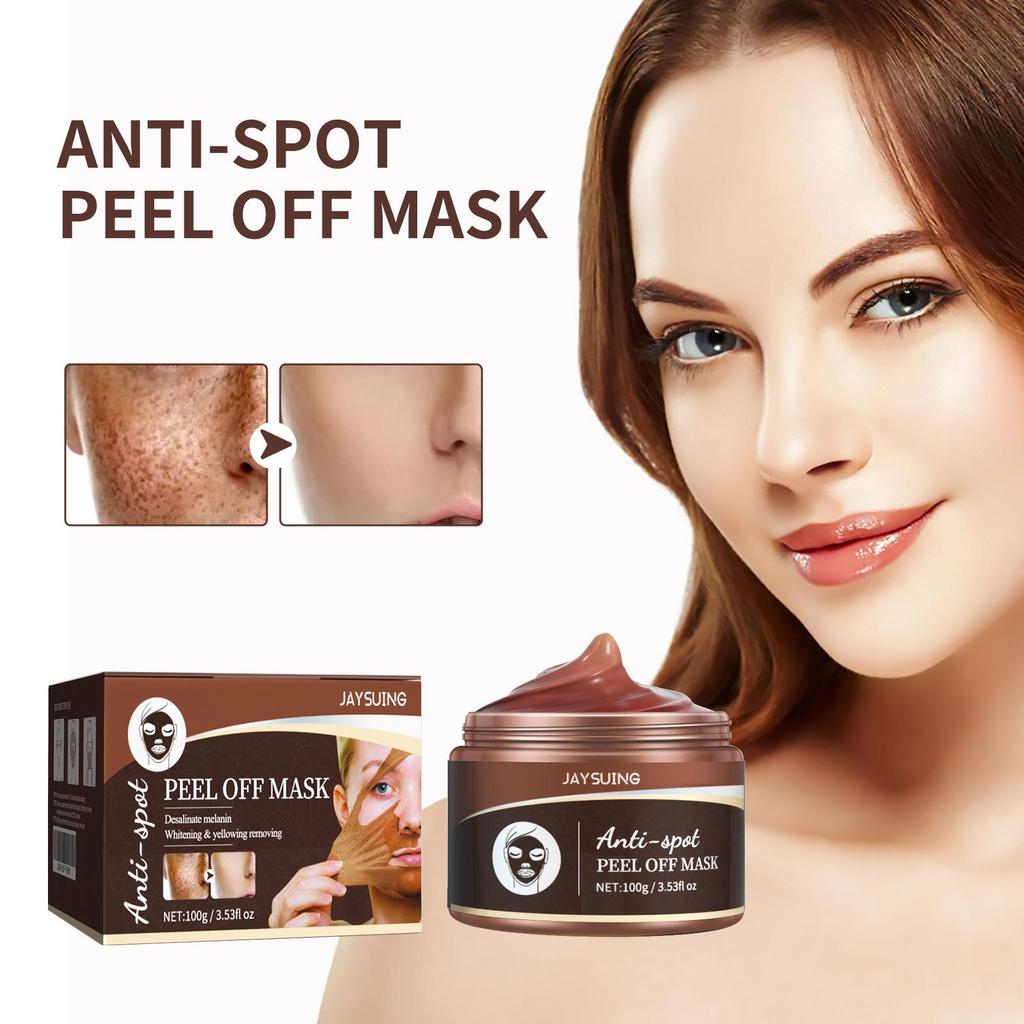 Spots Peel Off Facial Mask Freckle Pigmentation Removal Cream Chloasma Care Dark Spot Correction Glow Whiten Peeling Mask Strong