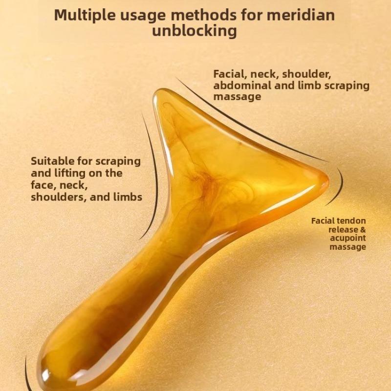 Scraping Board - Specially Designed for The Shoulders, Neck and Back. Used for Scraping The Neck and Face To Unblock The Meridians.