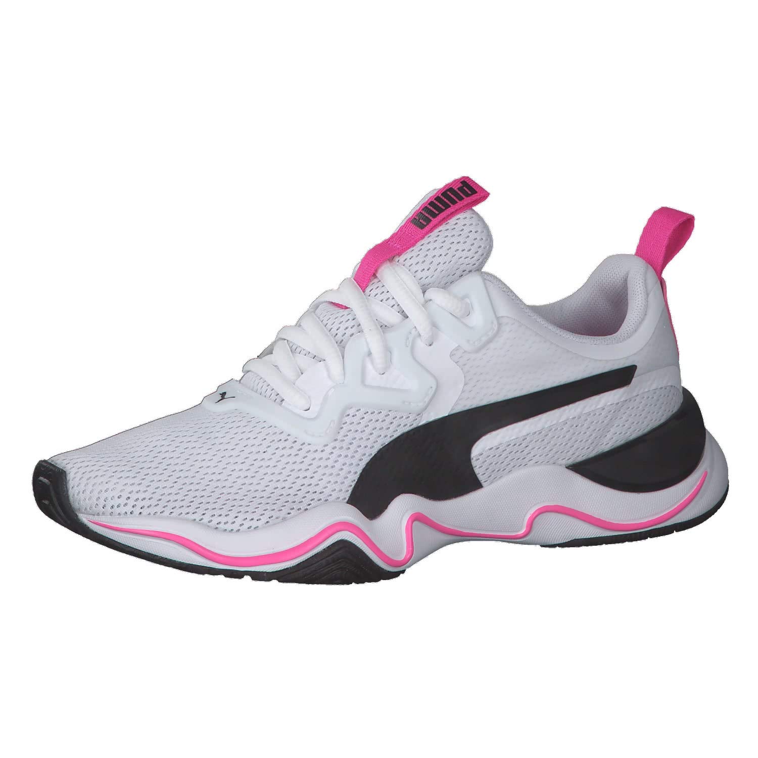 Puma Zone XT Wns Training Puma Size cm Women s Shoes, White/Puma Black/Luminos Pink, 22.5