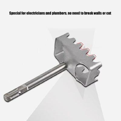 Electrical Box Cutter Electrical Box Hole Cutter Socket Slot Hole Sawing Steel Rectangular Ergonomic For Oscillating